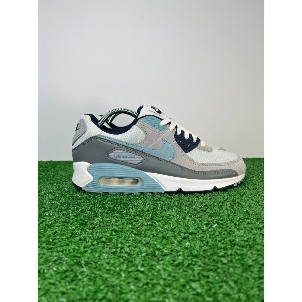 Nike Air Max 90 Pure Platinum Warm Blue DM0029-003 Size 8.5 - Picture 2 of 9